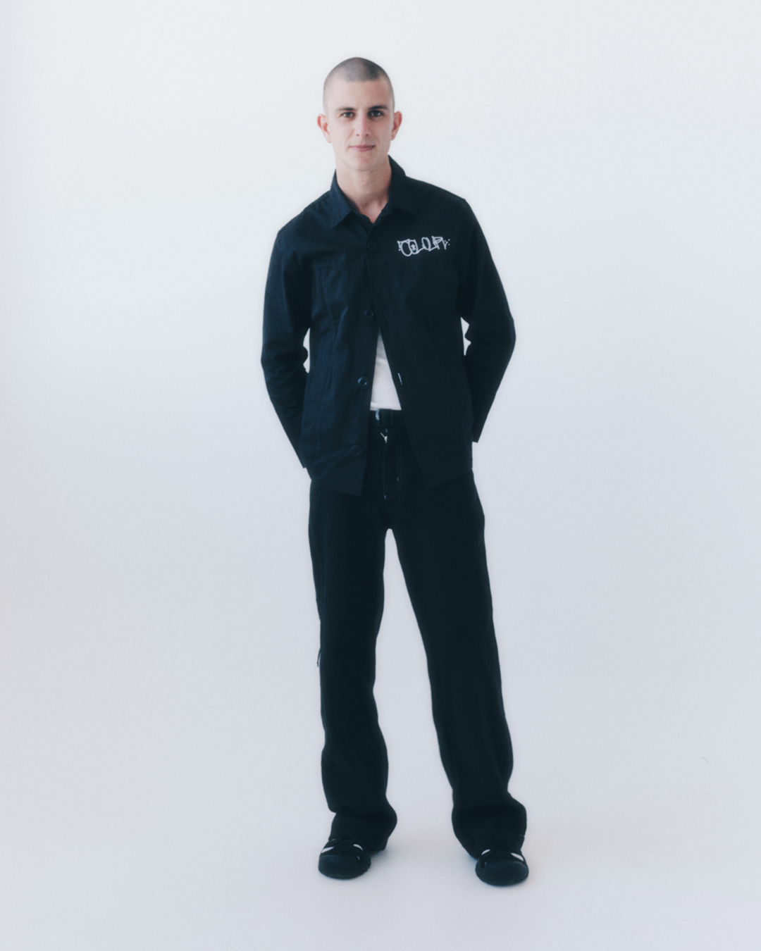 Entirely Long Sleeve Overshirt - Black – To Hear Colour