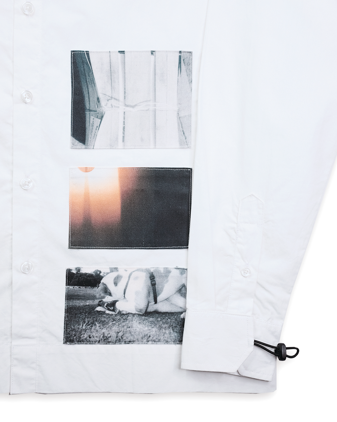 Detail Ls Shirt White