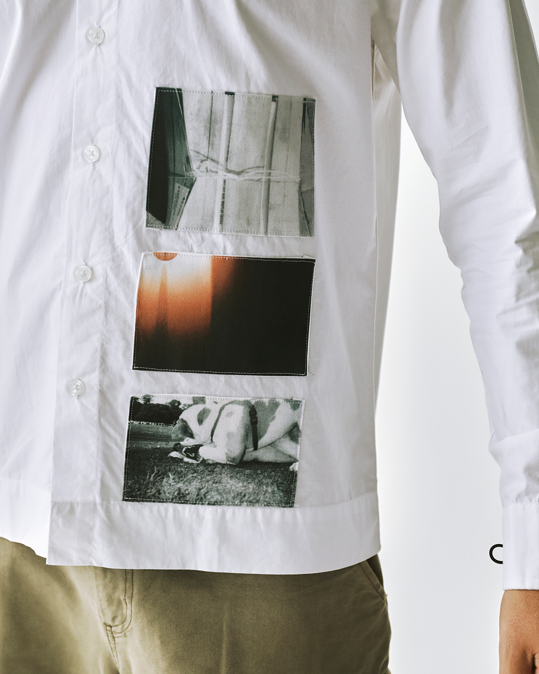 Detail Ls Shirt White