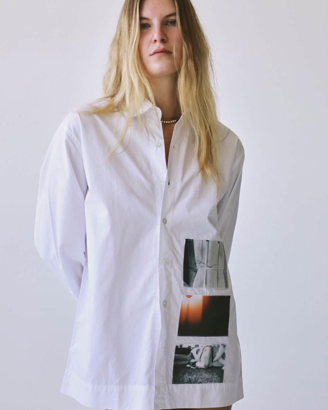 Detail Ls Shirt White