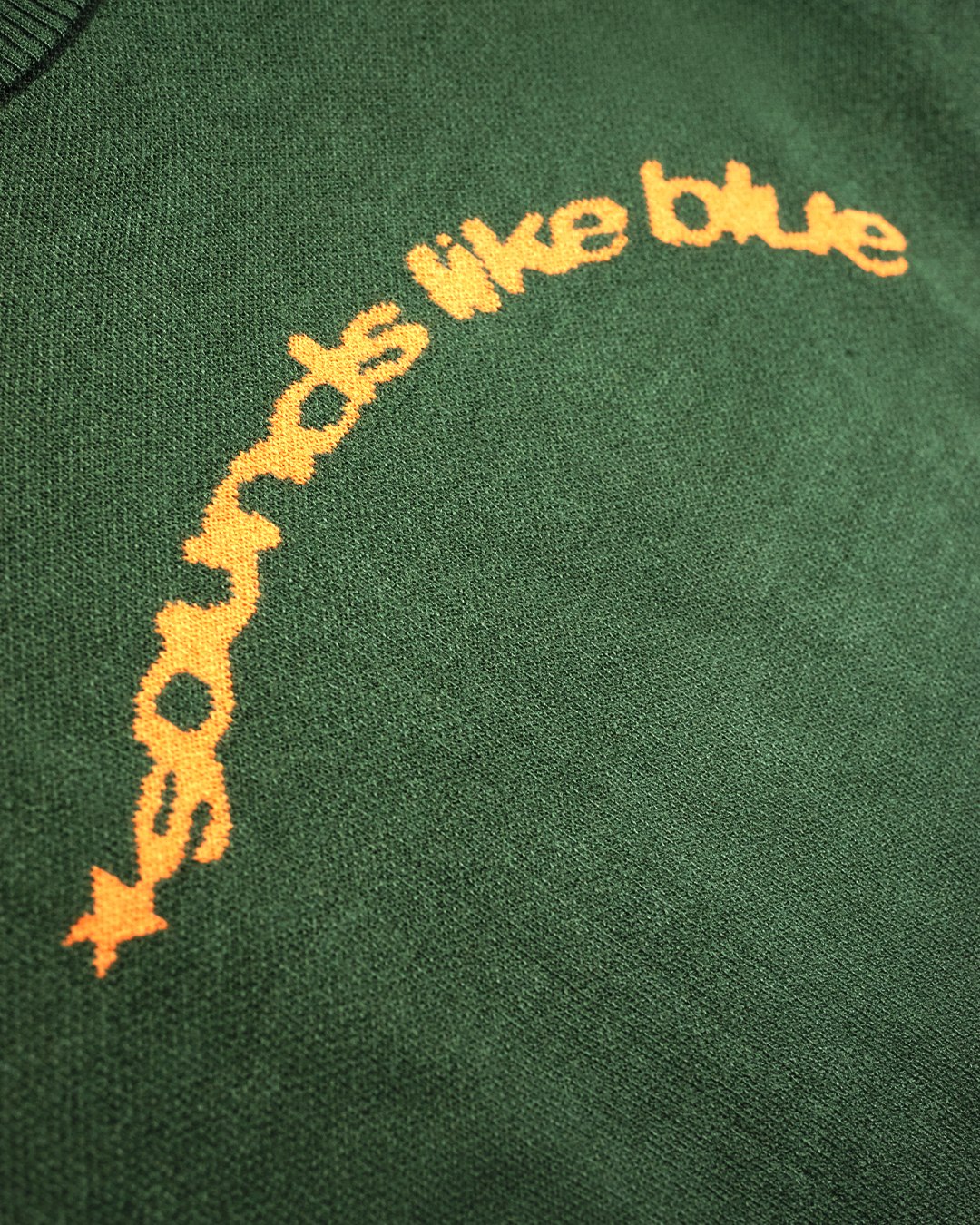 Serenade Ls Knitted Tee Olive